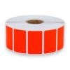 Picture of 2000 Labels 38 x 23mm Thermal Transfer Fluo Red Permanent
